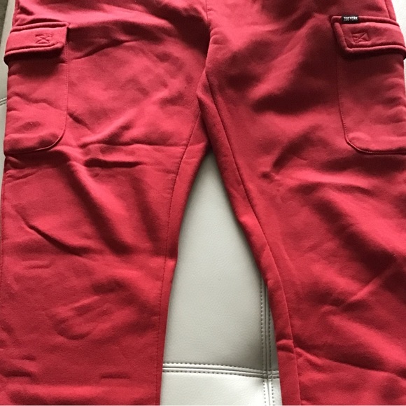 ZOO YORK 🛹 MEN’S SKATEBOARD XL RED 🛹DRAWSTRING WAIST w/ POCKETS JOGGER PANTS - Picture 7 of 10